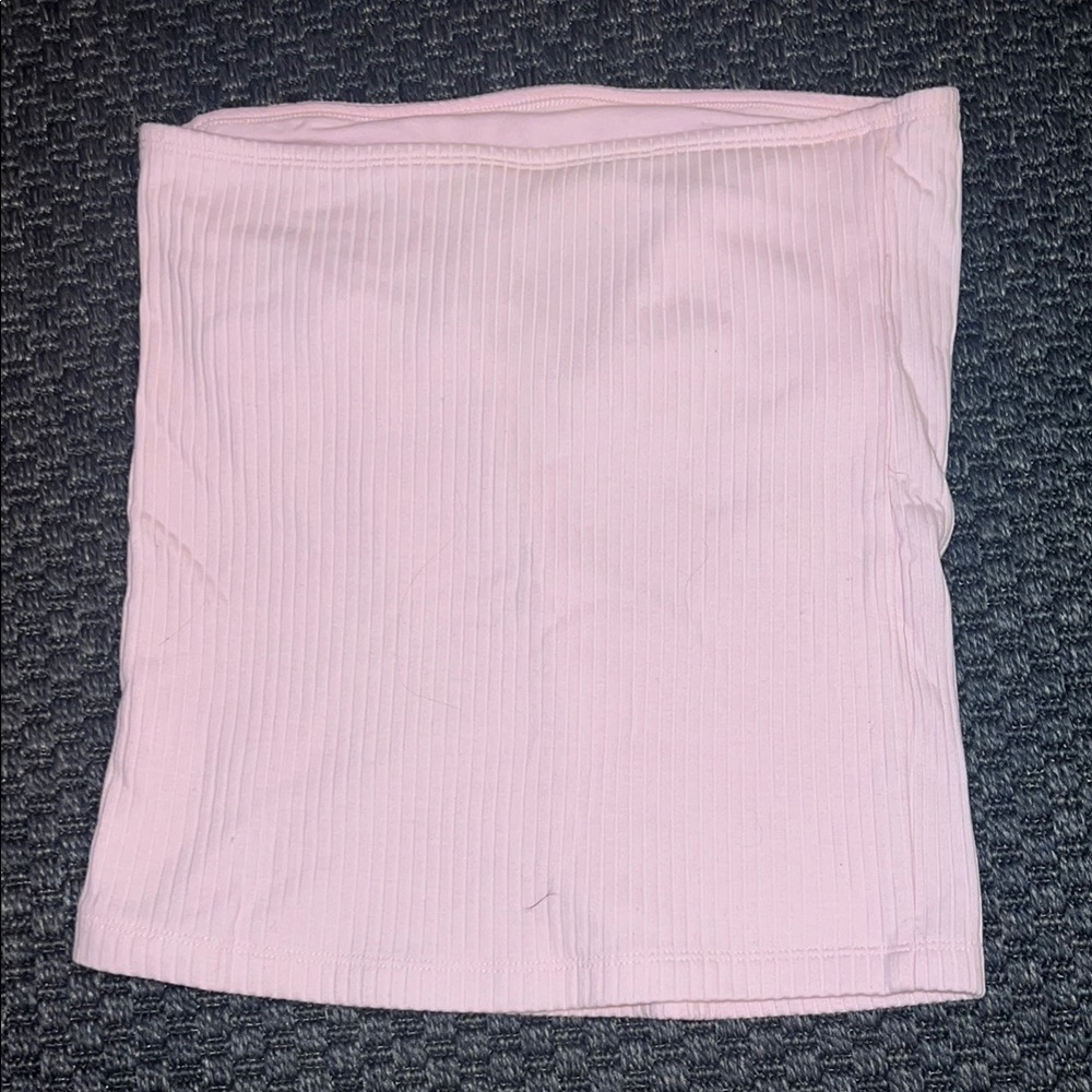 Old Navy Pink Ribbed Mini Tank Top